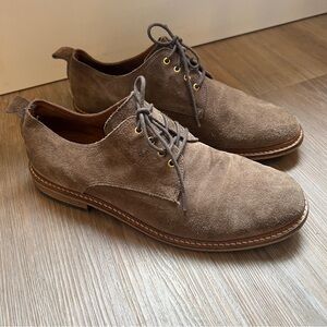 Shoe The Bear Suede Derby Shoes Brown Lace Up Size 42 Portugal US Mens 9